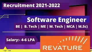 Revature Off Campus Drive For 2022 Batch | Revature Recruitment 2021 | Revature Hiring 2022 Batch