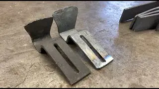 Forged Curtain Rod Brackets