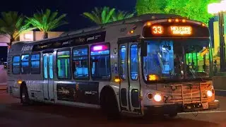 33 to union station upper level rare bus 2009 nabi 45c sliver line