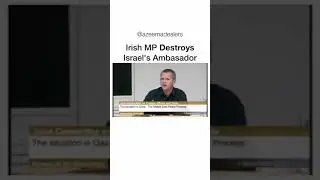 irish ambassador destroys israeli ambassador