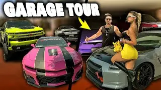 GARAGE TOUR DE DOMINGUERO Y MARIA JULISSA! | Simon Ahued