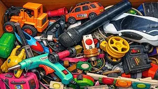 Breaking and opening all dc motor toy car fan electronic all parts 