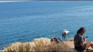 cliff walk in Spain , sun sea and noisy insect's, #spaintravel 