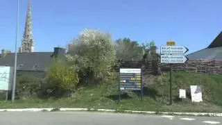 Driving On The D31 & D787 From La Croix Tasset To Grâces, Côtes d'Armor, Brittany, France