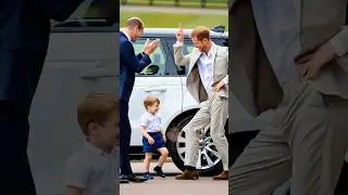 Omg! Harry dances with Louis, too cute #royalfamily #princeharry #princelouis #dance #princewilliam