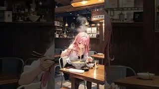 Why Luna Refuses to Leave the Ramen Shop #aianime #relatable