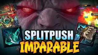 GANAR AUNQUE TU EQUIPO TENGA 4 MONOS ES POSIBLE si splitpusheas.- Didactica Sion Splitpusher