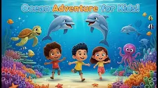 Magical Ocean Animals Song 🌊🐬 | Underwater Adventure for Kids & Toddlers #kidsenjoyment #fun