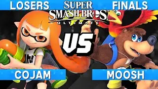 Smash Ultimate Tournament Losers Finals - CoJam (Inkling) vs Moosh (Banjo) - S@LT 211