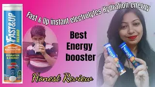 fast & up instant electrolytes for everyone || energy drink
