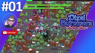 How to kill Vengefull Boss in Dungeon | Pixel Survivors Roguelike Pt.01