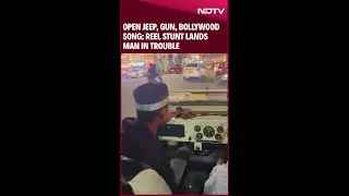 Hyderabad News | Open Jeep, Gun, 'Mehbooba Mehbooba': Reel Stunt Lands Hyderabad Man In Trouble