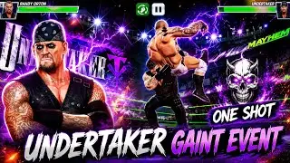 The Undertaker Giant Event is Here ☠️😱 ➕ Five Star ⭐ Loot Case Opening 🔥 #undertaker #gameplay #wwe 