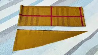 How to make Frock with cutt pieces ll Skirt Style Frock ll By Fashion Designer 