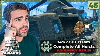 Making Huge Heist Awards Progress! - GTA 5 All Awards Part 45 - [Full Livestream]