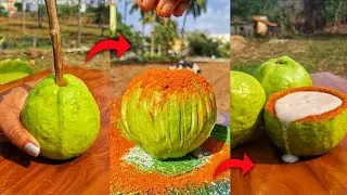Spicy Guava 🤤 Pickle | Traditional Fresh Guava Masala