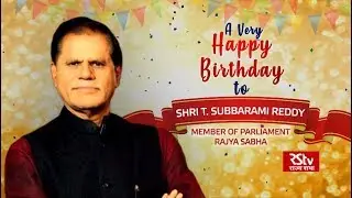 Birthday Wishes - Dr T Subbarami Reddy
