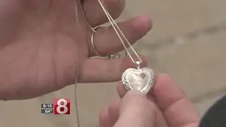 Lost locket reunited with owner