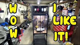 Вертикальный шкаф Crafit High End для 3D-печати. ​​Сборка и обзор!