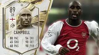 89 PRIME ICON SOL CAMPBELL PLAYER REVIEW FIFA 23