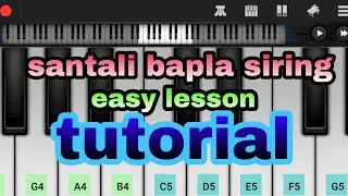 Mobile Re Banam Tutorial  | Bapla Serenj | Santali Instrumental Tutorial ||