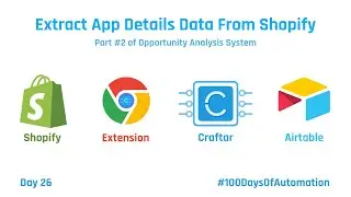 Extract App Details Data From Shopify