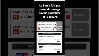 Le Non partant me fait mal  - GNT - j'ai pas jouer du coup 😓
