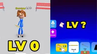 Play Lifting Hero: Lv 0 vs Lv ?