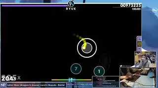 [Live] RyuK | Junichi Masuda - Battle! Mew [Akagami's Insane] +HDDT SS {#1 485pp FC} - osu!