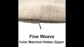 Hometex burlap pillow covers & Burlap Cushion Covers