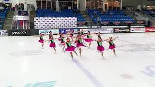 Starlights | Juvenile Free Skate | 2026 Midwestern Synchronized Skating Sectional