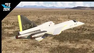 MSFS2024 | BOOM Technology XB-1 | Spaceport | ChasePlane | NVIDIA 4090 Super Ultra 
