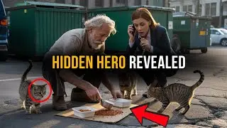 Veteran Feeds Stray Cats Daily &mdash; Medal of Honor Revealed After 911 Call