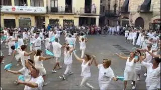sardanes blancas per la Pau. Vilafranca del Penedès 2024