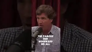 Tucker Carlson to Bob Woodward #joerogan  #joeroganpodcast  #trendingshorts  #trending #jre #podcast