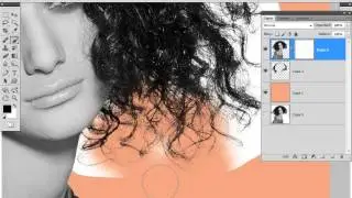 calado de cabello perfecto - photoshop