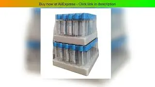 100Pcs Sodium Citrate Blood Collection Tubes Plastic Sterile Vacuum Blue Cap Anticoagulant Tubes