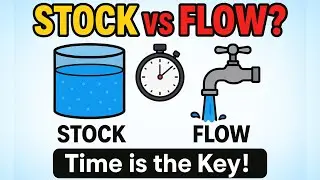 #19 Stock vs Flow Variables Explained | CUET Economics 2026 | NCERT Line-by-Line Decode