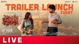 🔴LIVE: Funky Movie Trailer Launch Event | Vishwak Sen, Kayadu Lohar, Anudeep KV, Naga Vamsi