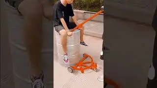 A Tool For Moving Heavy Barrels #tools #barrel #popular #viralshorts #shorts