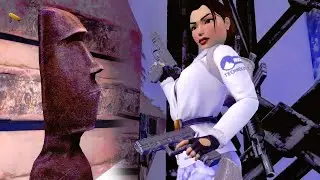 Tomb Raider 3 Remastered MODS 132: Lara vs Easter Island heads. Enter Lost City of Tinnos!