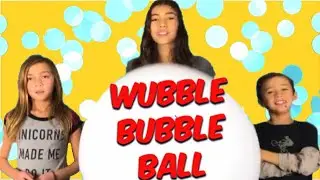 Giant Wubble Bubble | Playing with Super Wubble Brite In The Dark | Gaboliam 321