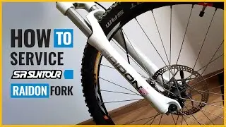 QUICK service - SR Suntour RAIDON fork - tutorial