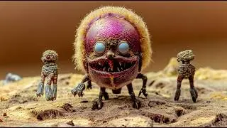 Surreal vision of imaginary creatures | AI animated | AIart