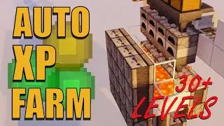 XP Farm Minecraft | Easy Tool Repair | 1.15 Java Redstone Basics Tutorial
