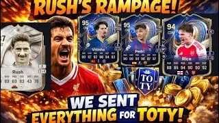 We sent everything for TOTY!!!!!!! 