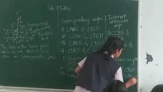 BMV- 8th std. Sub- maths , parallel lines, वैष्णवी मईड .