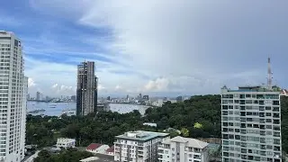 Spacious studio condominium with sea view for sale at The Cliff Pratumnak in Pattaya!