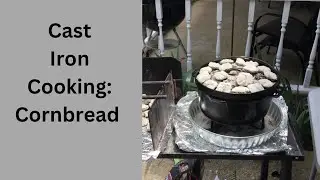 Cornbread in a Camping Dutch Oven