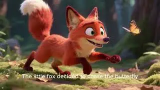 The Little Fox &ndash; Short ESL Bedtime Story for Kids | Learn English